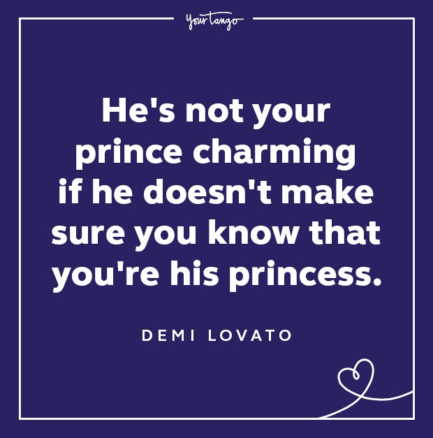 demi lovato quotes not your prince charming