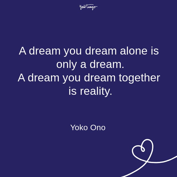 Yoko Ono relationship quote