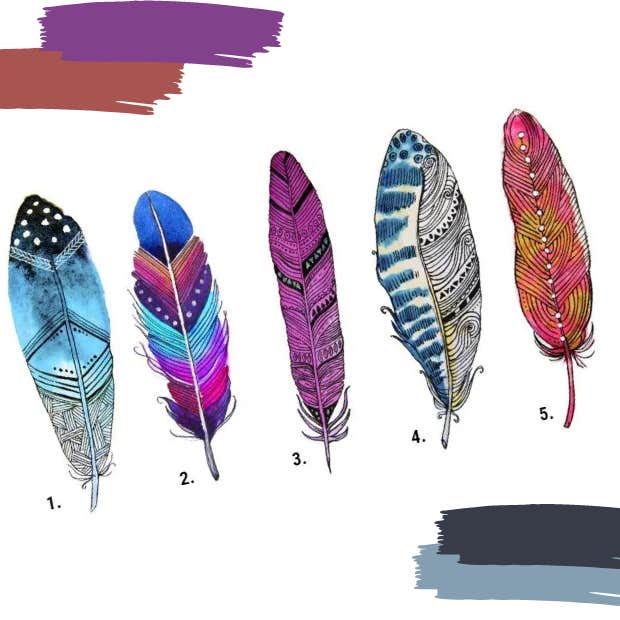 feather personality test