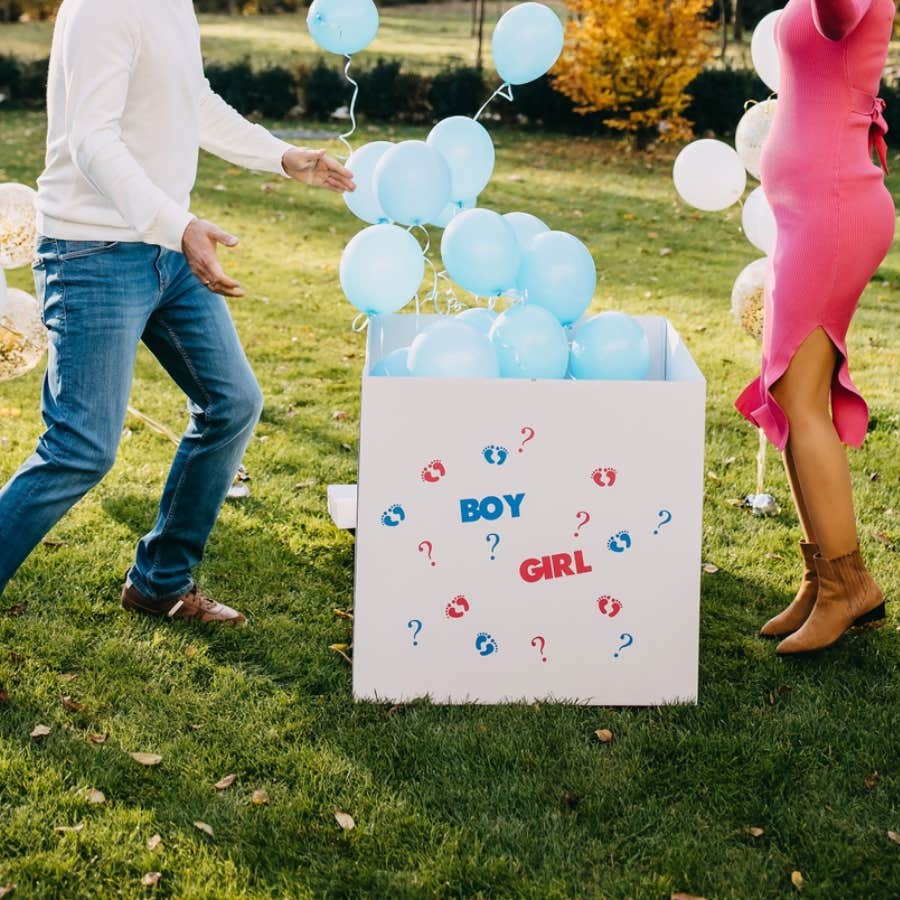 husband asks if he&#039;s wrong for crying after baby&#039;s gender reveal