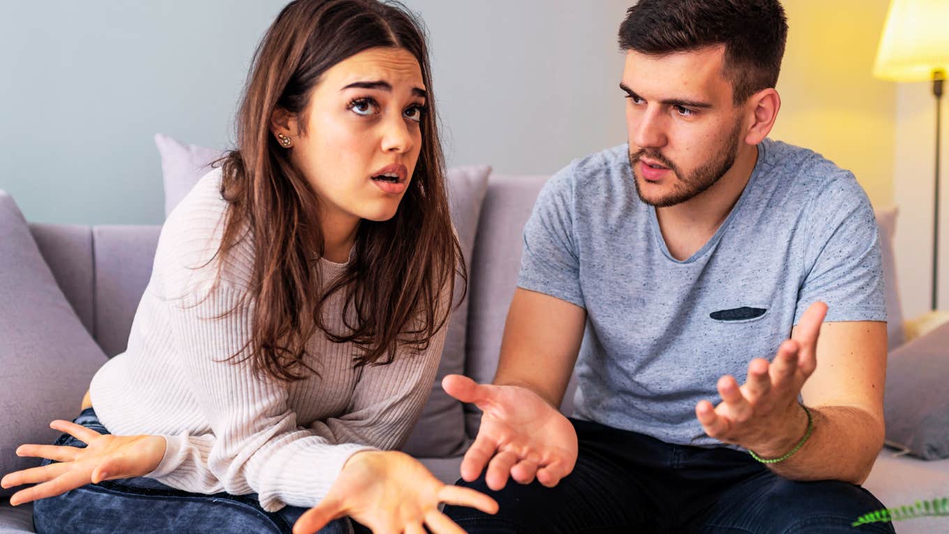 The Subtle Tactic Used By People Who Want To Control Others, According To A Therapist Woman using subtle tactic to control others.