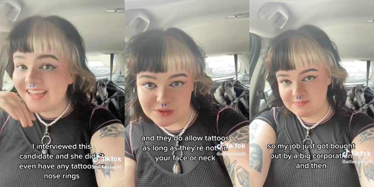 barista calling out manager for preference on employees without tattoos and piercings