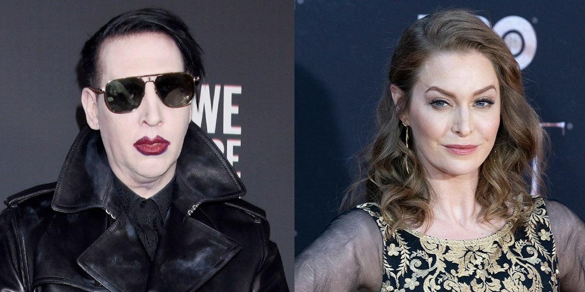 Marilyn Manson and Esme Bianco