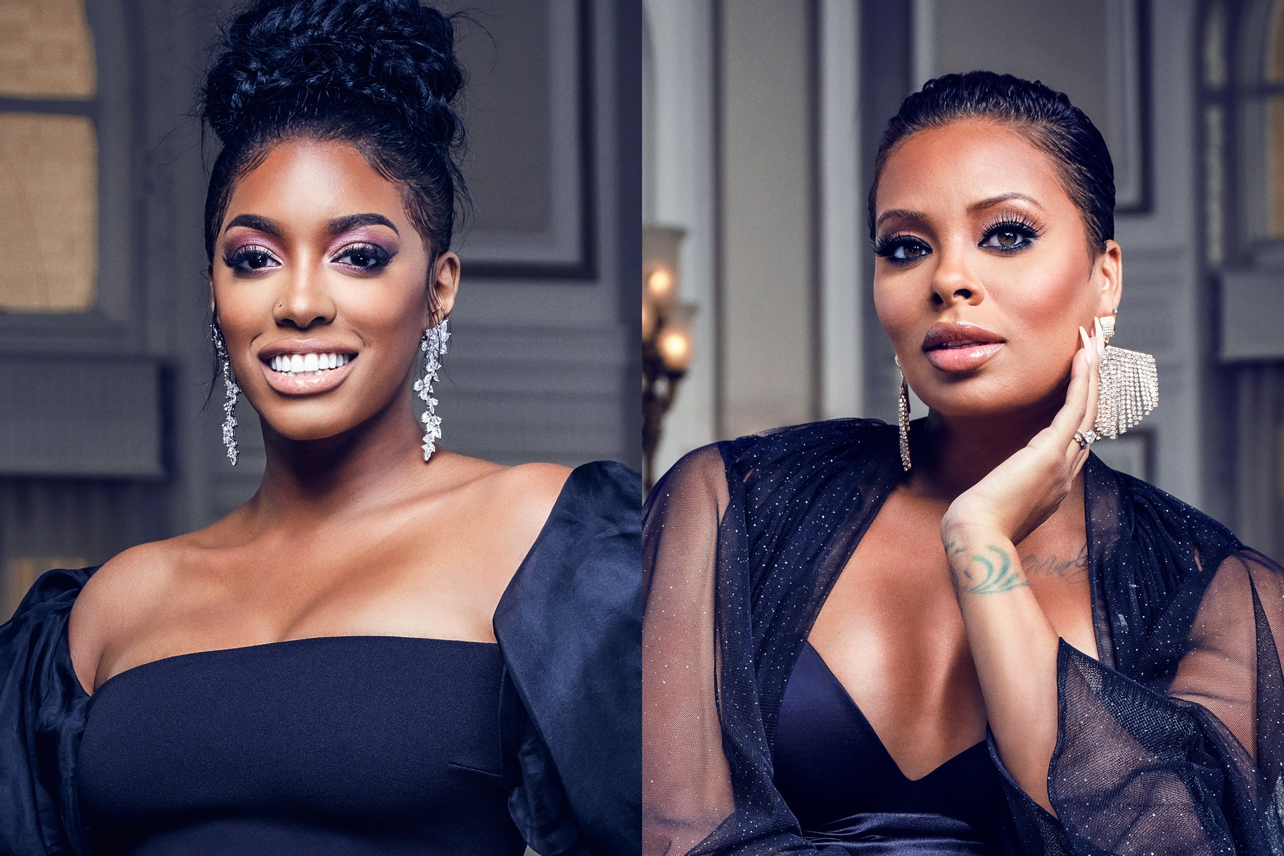 Why Are Porsha Williams And Eva Marcille Feuding Over A Birthday Party? 