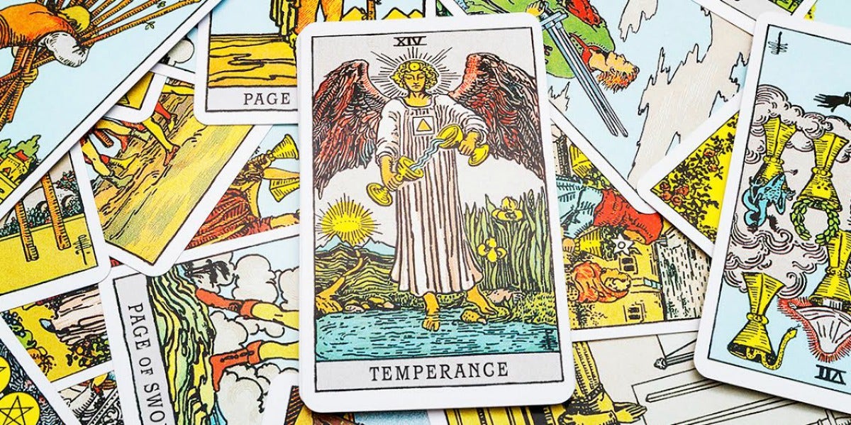 Temperance Tarot Card