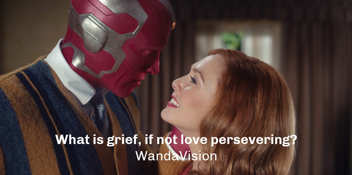 Wanda and Vision from WandaVision