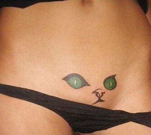 Татуировки Для Девушек На Инт Местах Фото