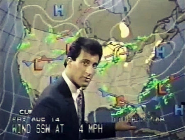 Jim Cantore with hair