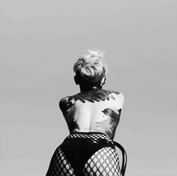 Miley Cyrus topless in 'Tongue Tied' - Tumblr
