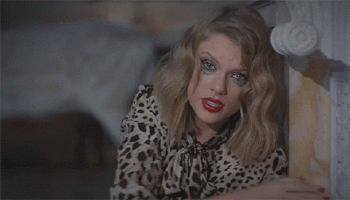 Taylor swift Blank Space music video crying