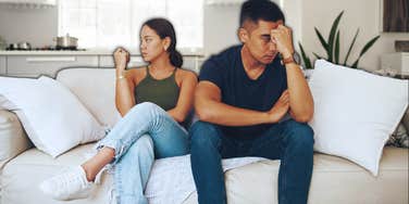Married couple subconsciously creating an unhappy marriage