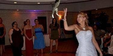 Forget Bouquets! Here Are 15 Brides Throwing Cats