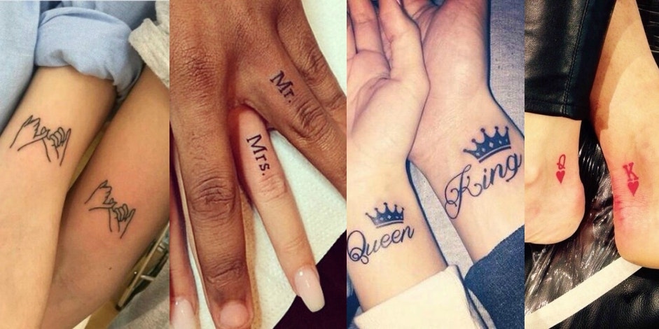 Emphasize Your Feelings 60 Soulmate Matching Couple Tattoos  InkMatch