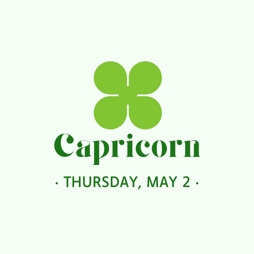 luckiest day of the week april 29 - may 5, 2024 capricorn