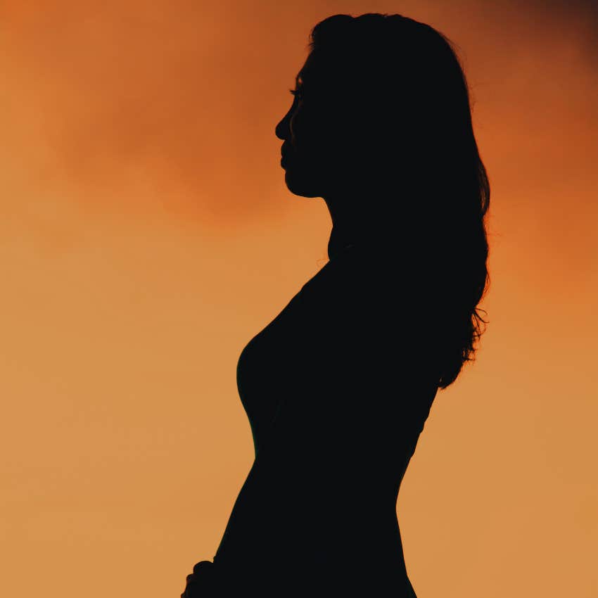 woman silhouette