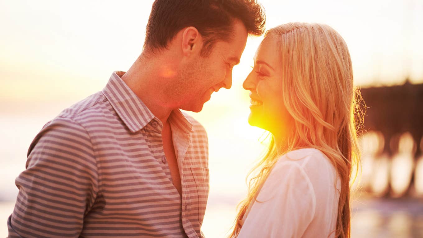 couple on beach