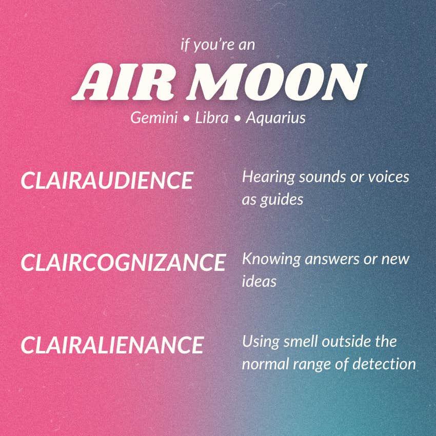 air moon psychic abilities