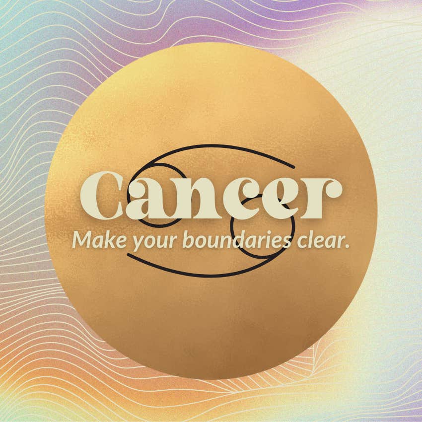 cancer sign from the universe july 2