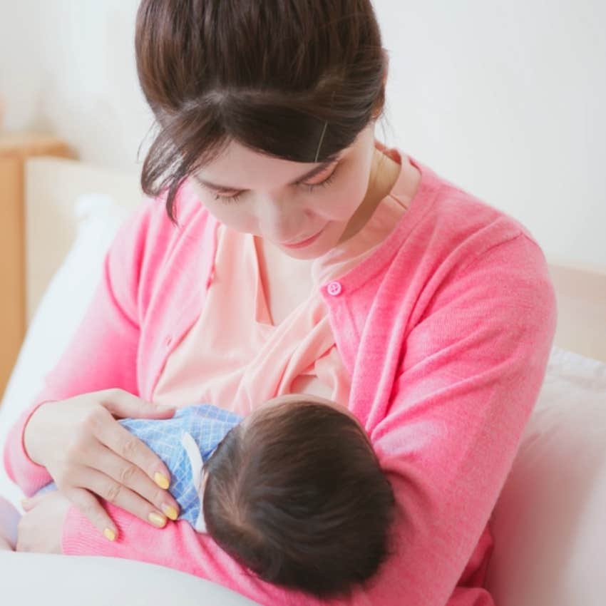 feeding baby 