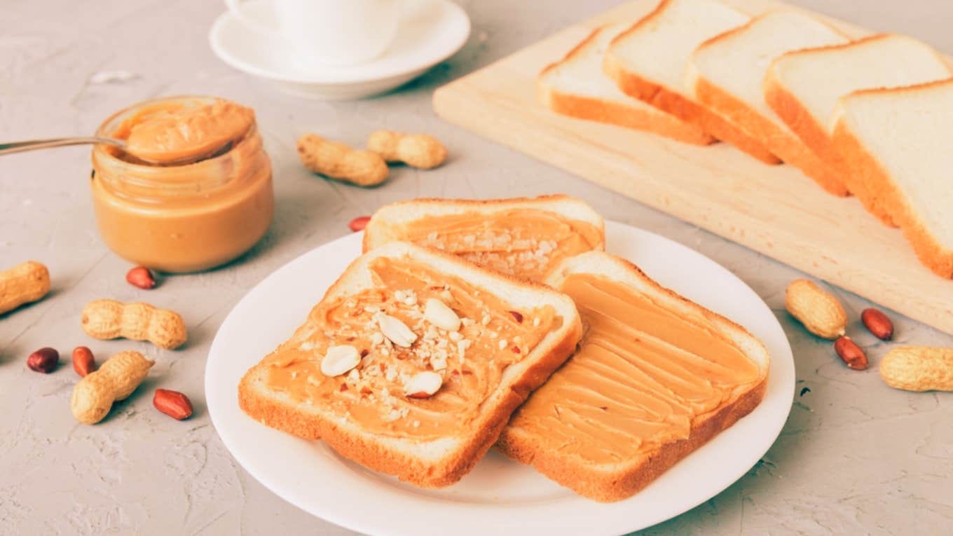 peanut butter sandwiches 