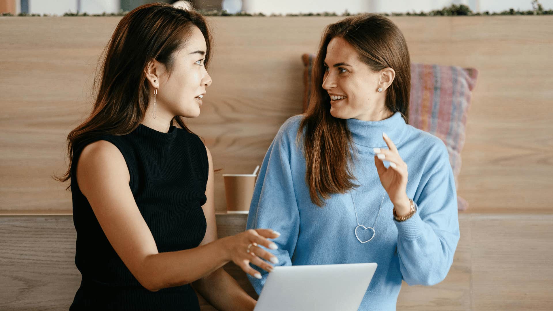 woman being curious and non judgmental