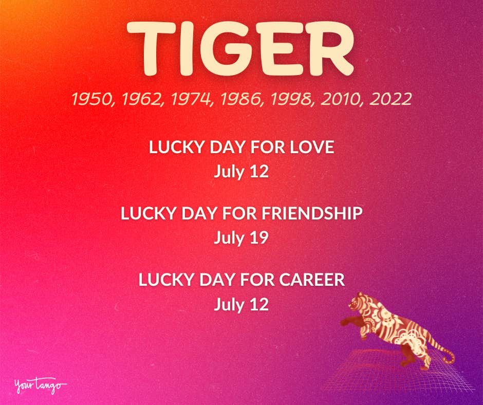 tiger july 2024 chinese zodiac horoscope