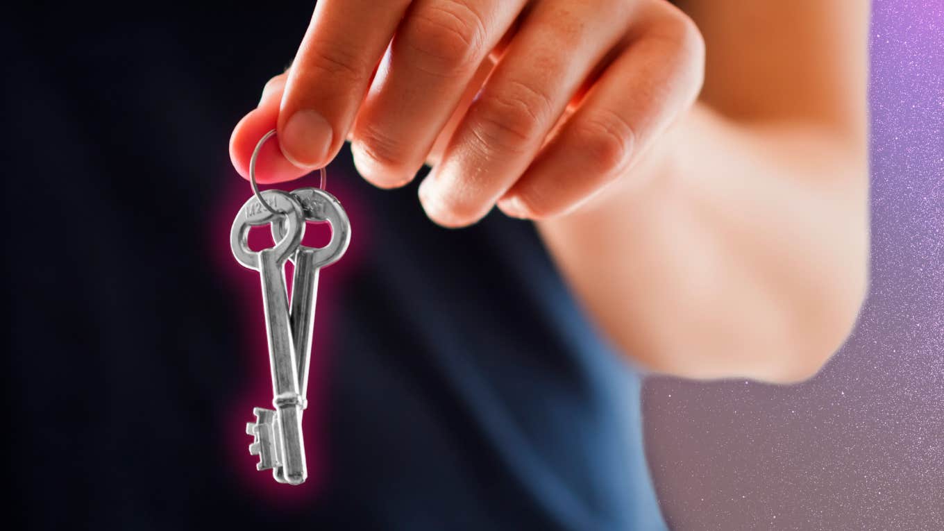 Woman hold the key to overcoming a painful divorce.