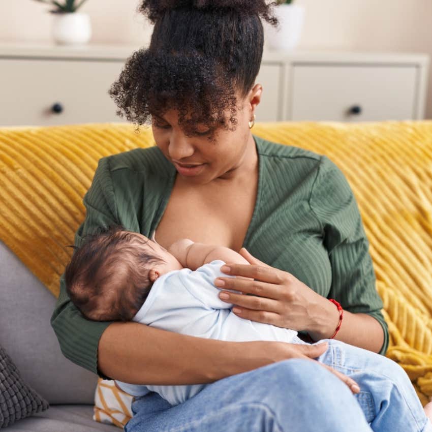 mother breastfeeding 