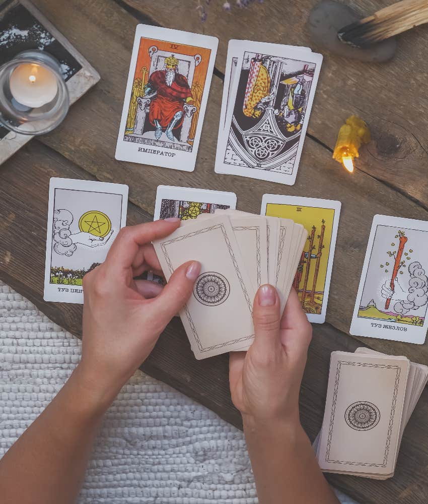 Tarot card reading