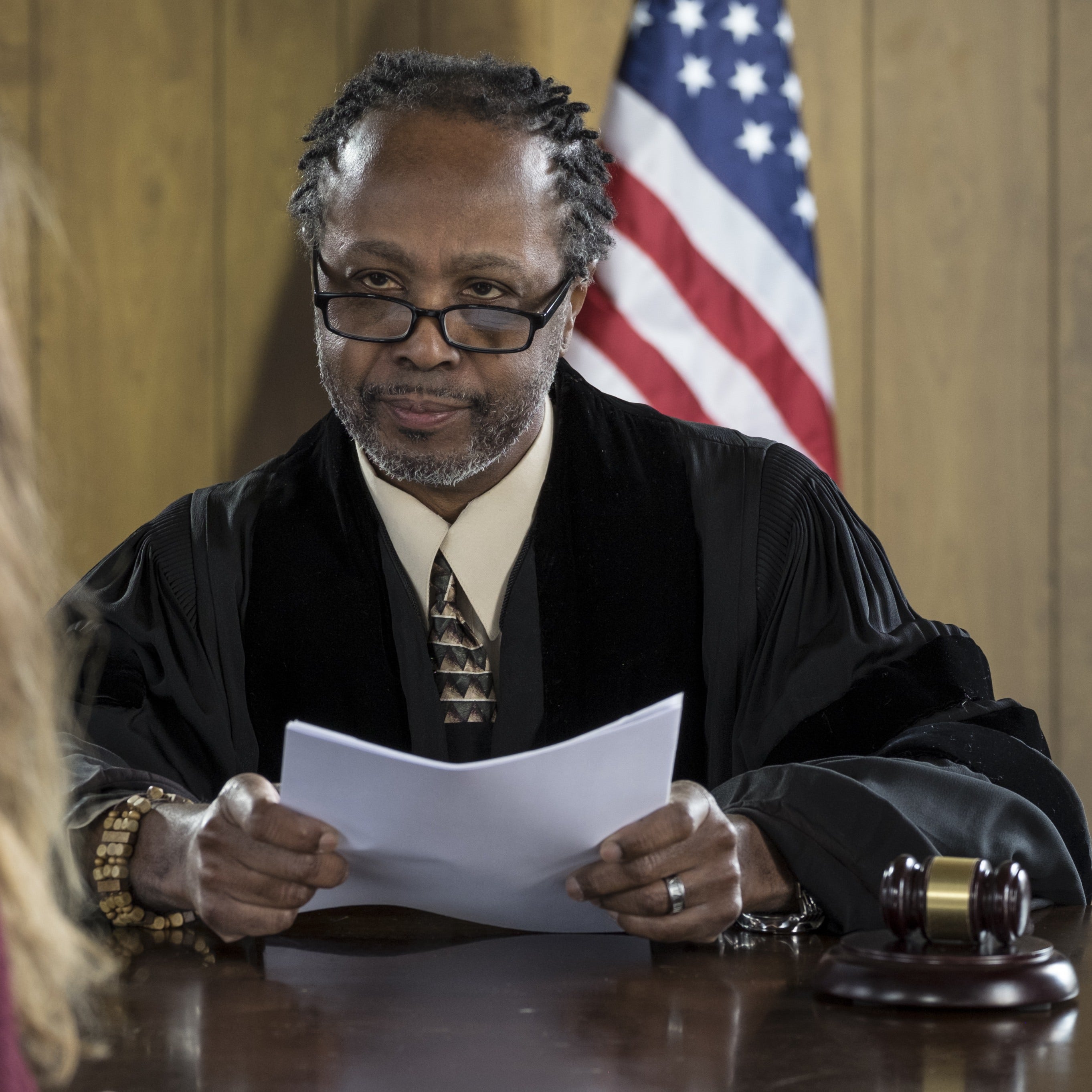 unimpressed judge in court