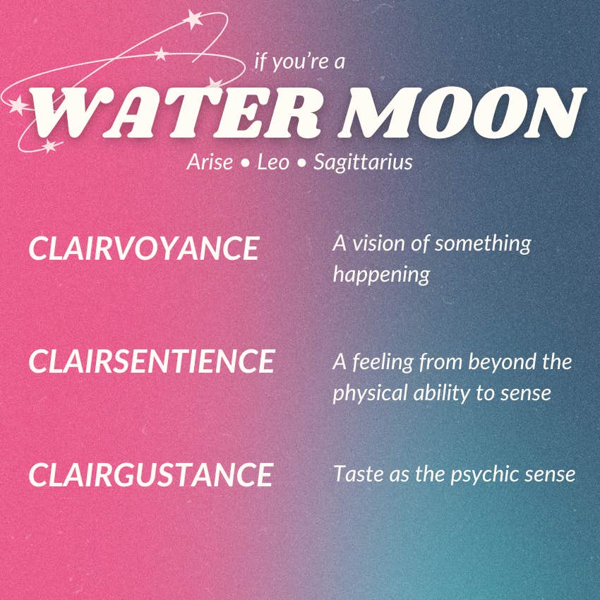 water moon psychic abilities