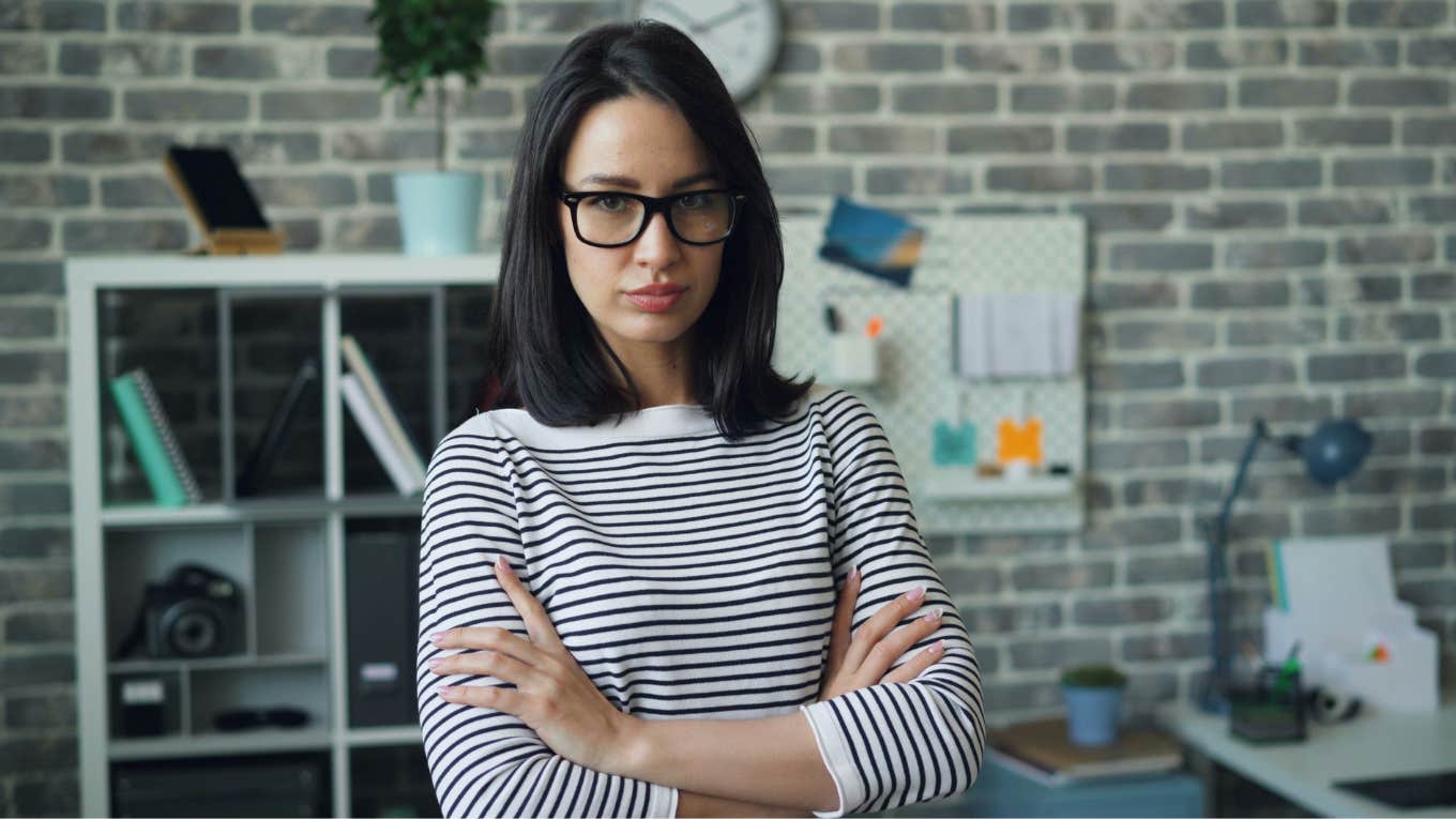 woman in office 