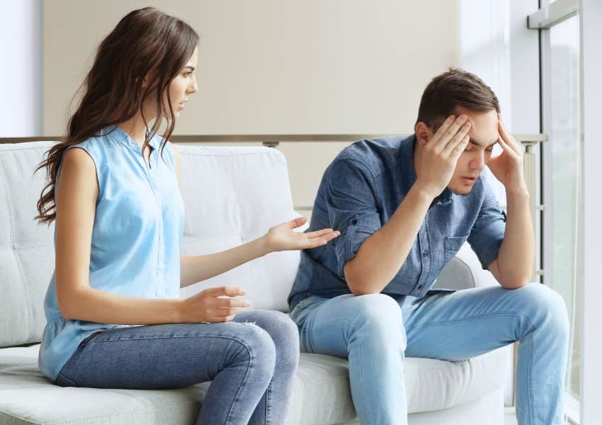 husband struggling to validate wife's feelings 