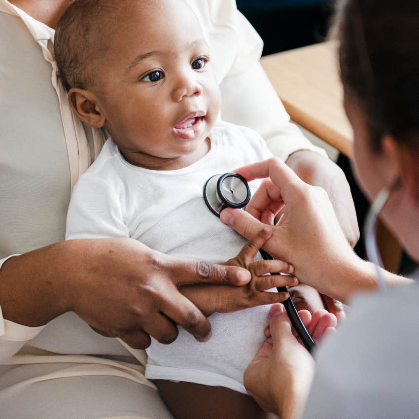 Baby at the doctors