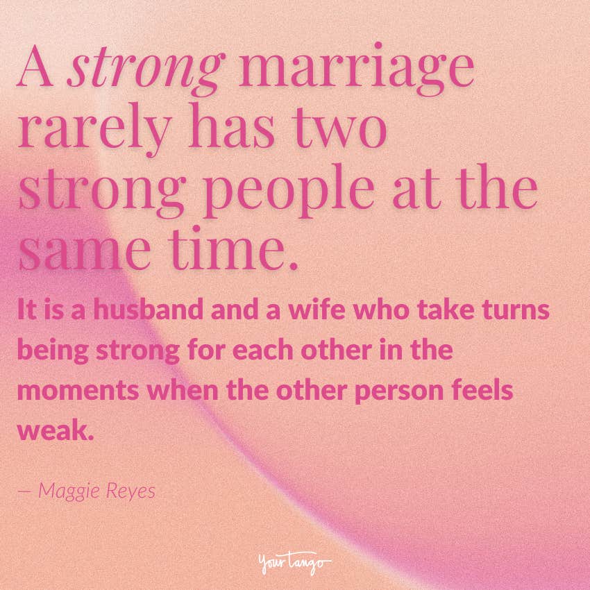best marriage advice strong people