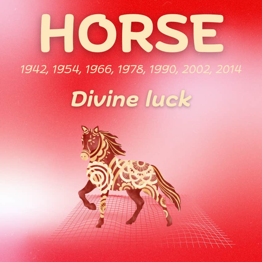 Horse Chinese Zodiac Signs Are Luckiest The Week Of July 22 - 28, 2024