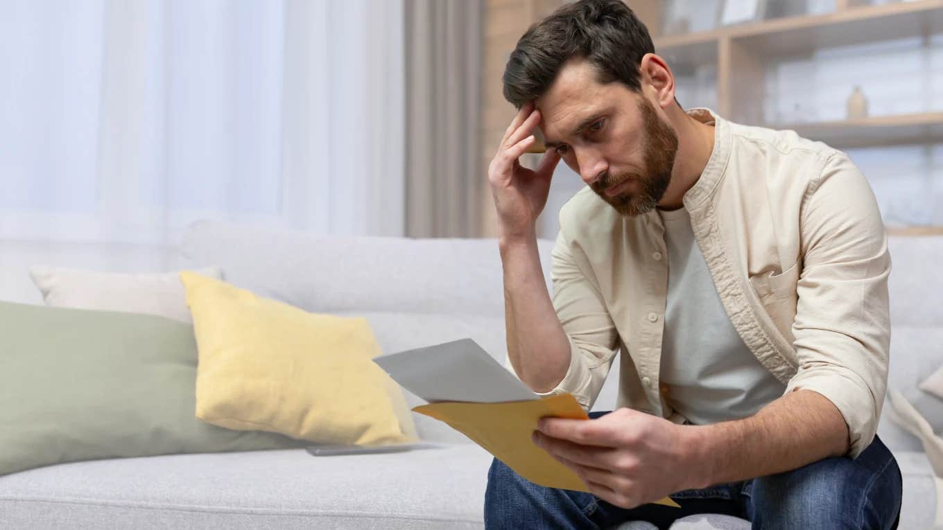 Man reading will finds out his mom stole part of his inheritance from grandparents