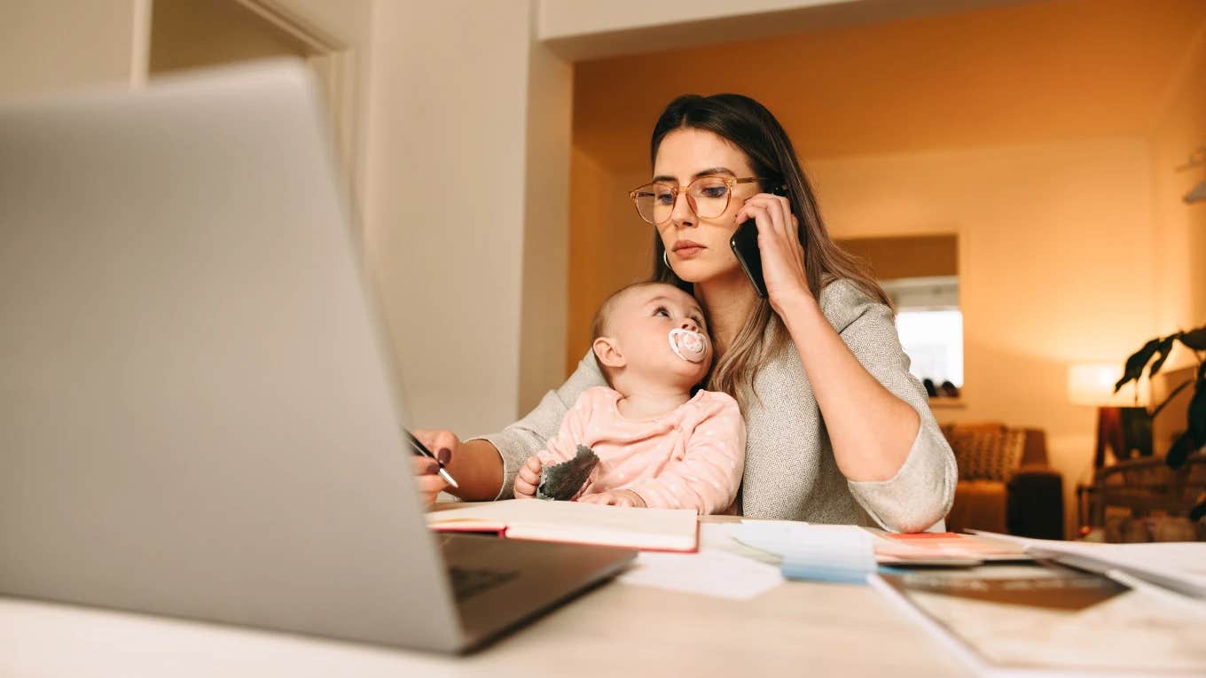 Mom works from home and needs a sitter