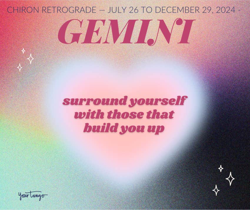 powerful message for gemini chiron retrograde