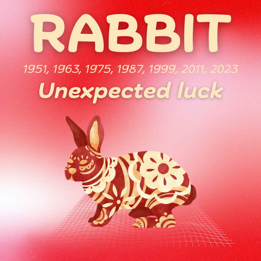 Rabbit Chinese Zodiac Signs Are Luckiest The Week Of July 22 - 28, 2024