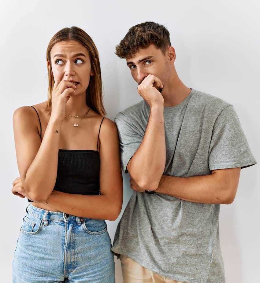 Awkward couple wonders if toxic emotions have crept in to their relationship