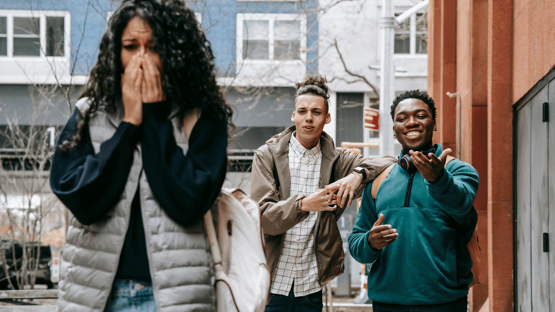 woman feeling ostracized by friends