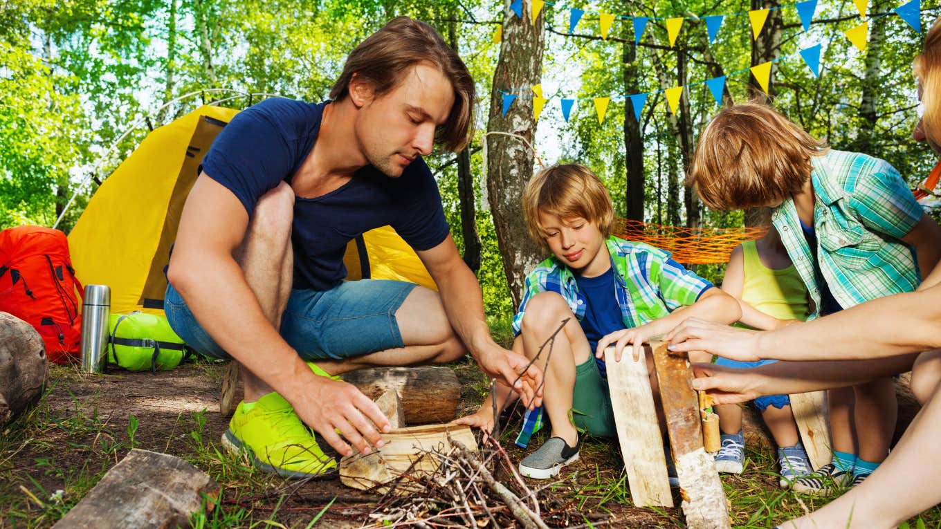 kids at camp