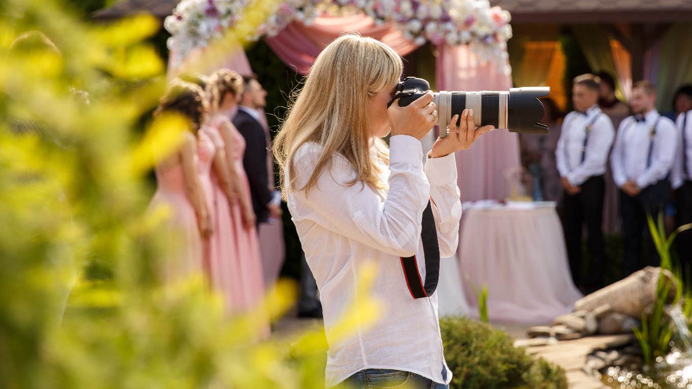 Wedding photographer