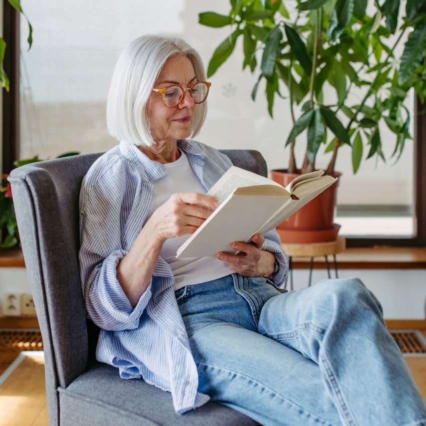 Worker relaxing instead of worrying about work on weekends.