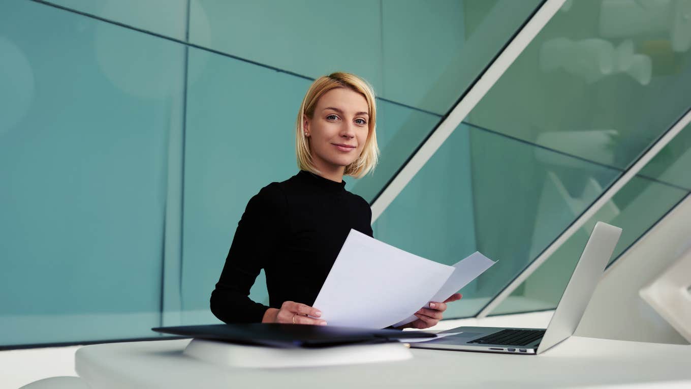 Employee posting an updated resume online