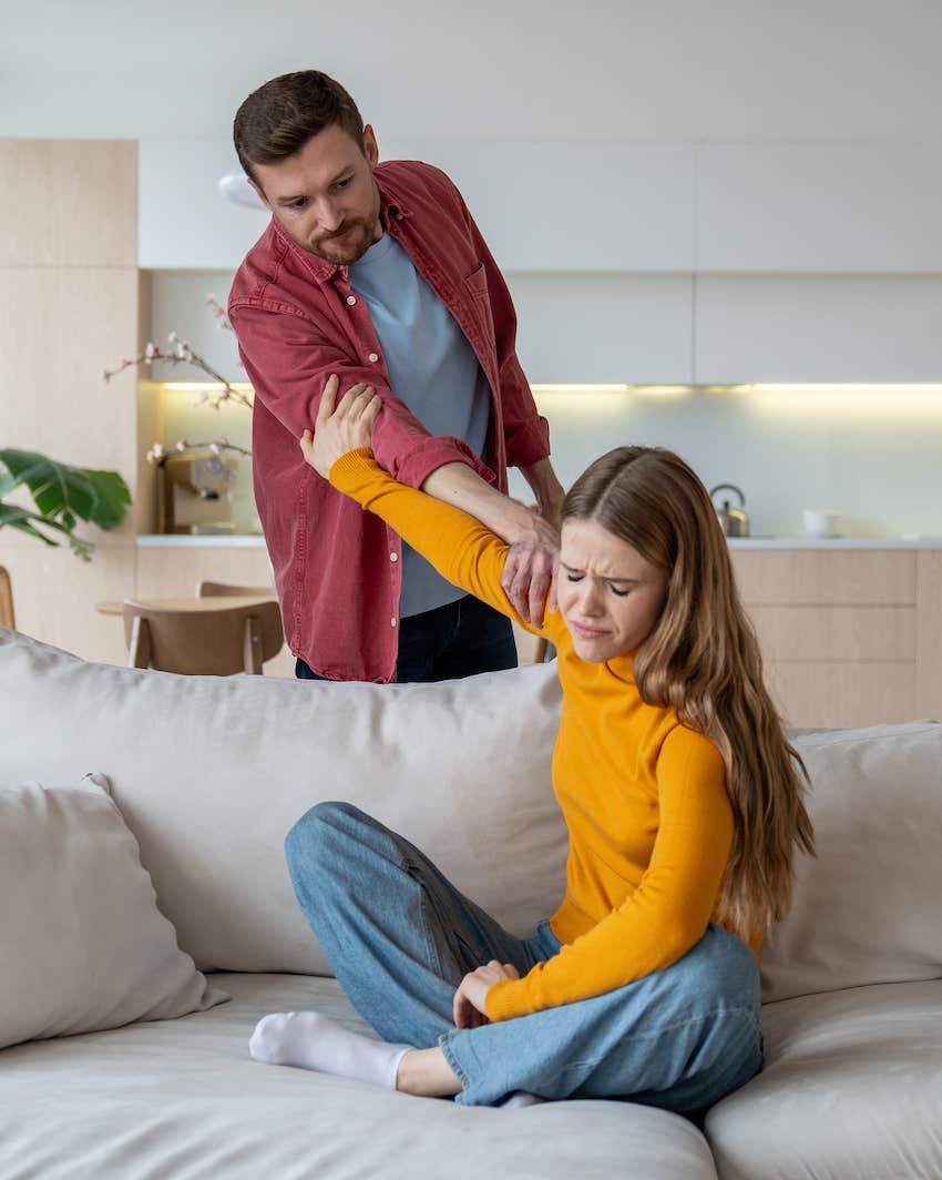 She pushes him away trying to deal with anxiety after breakup