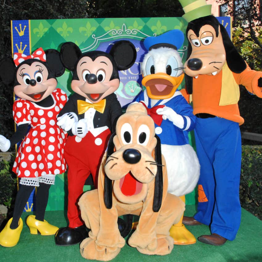 disney characters at Disney World