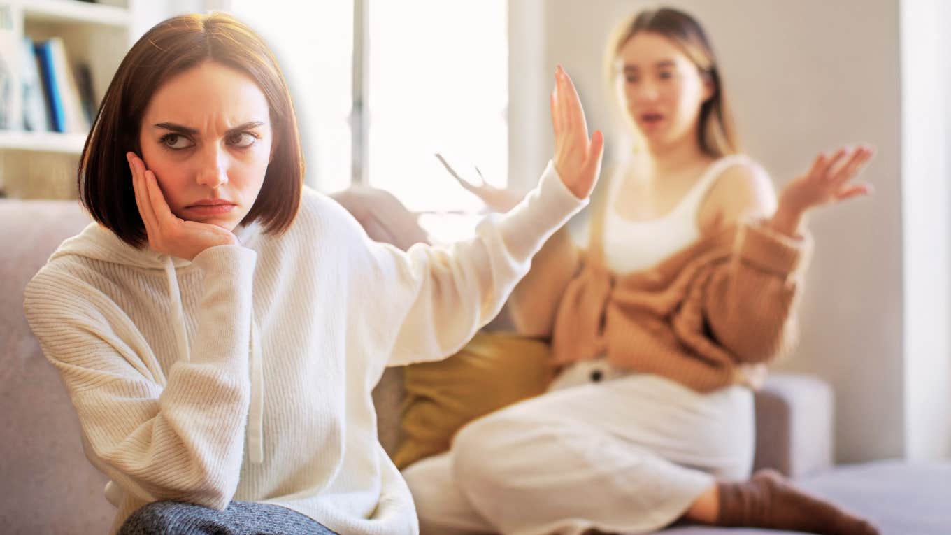 Woman upset with her friend, friendship testing moment that almost broke bond with BFF