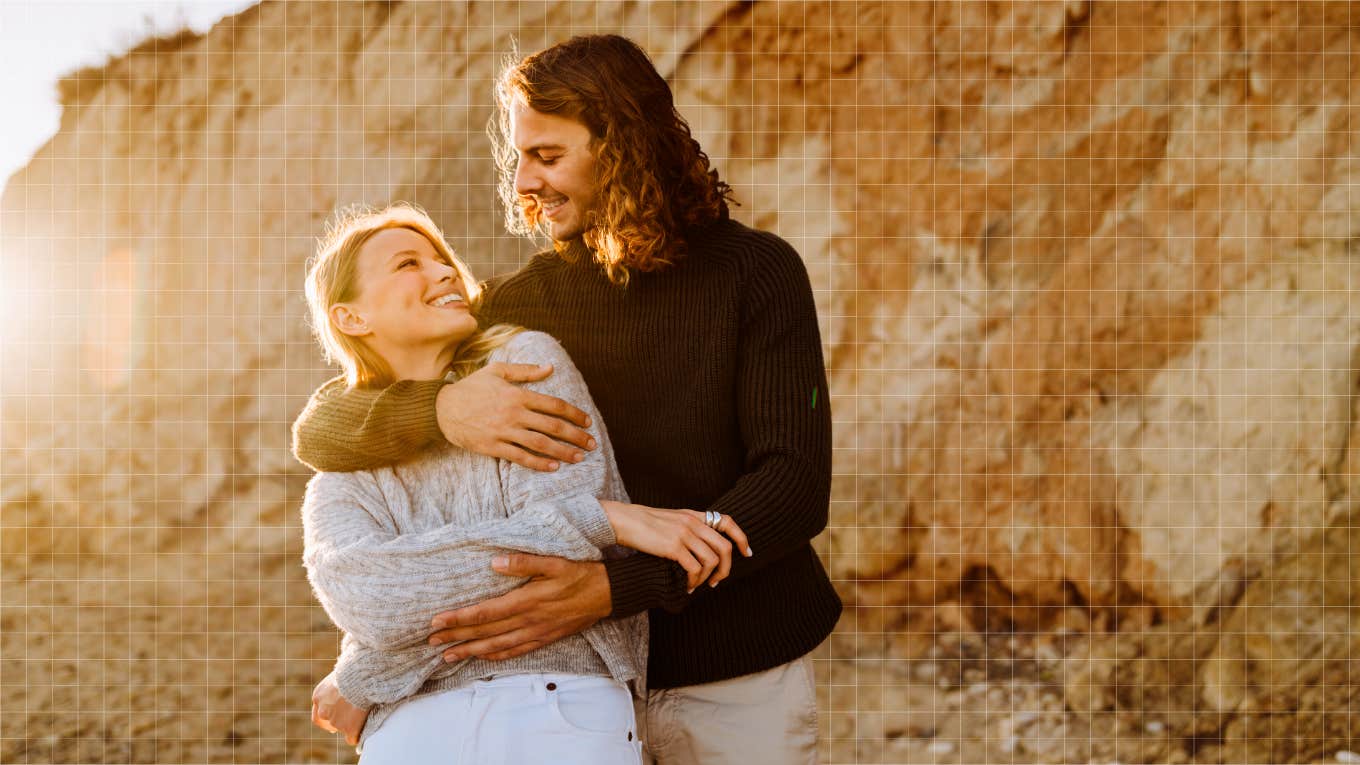 Healthy married couple prioritizing safety in relationship